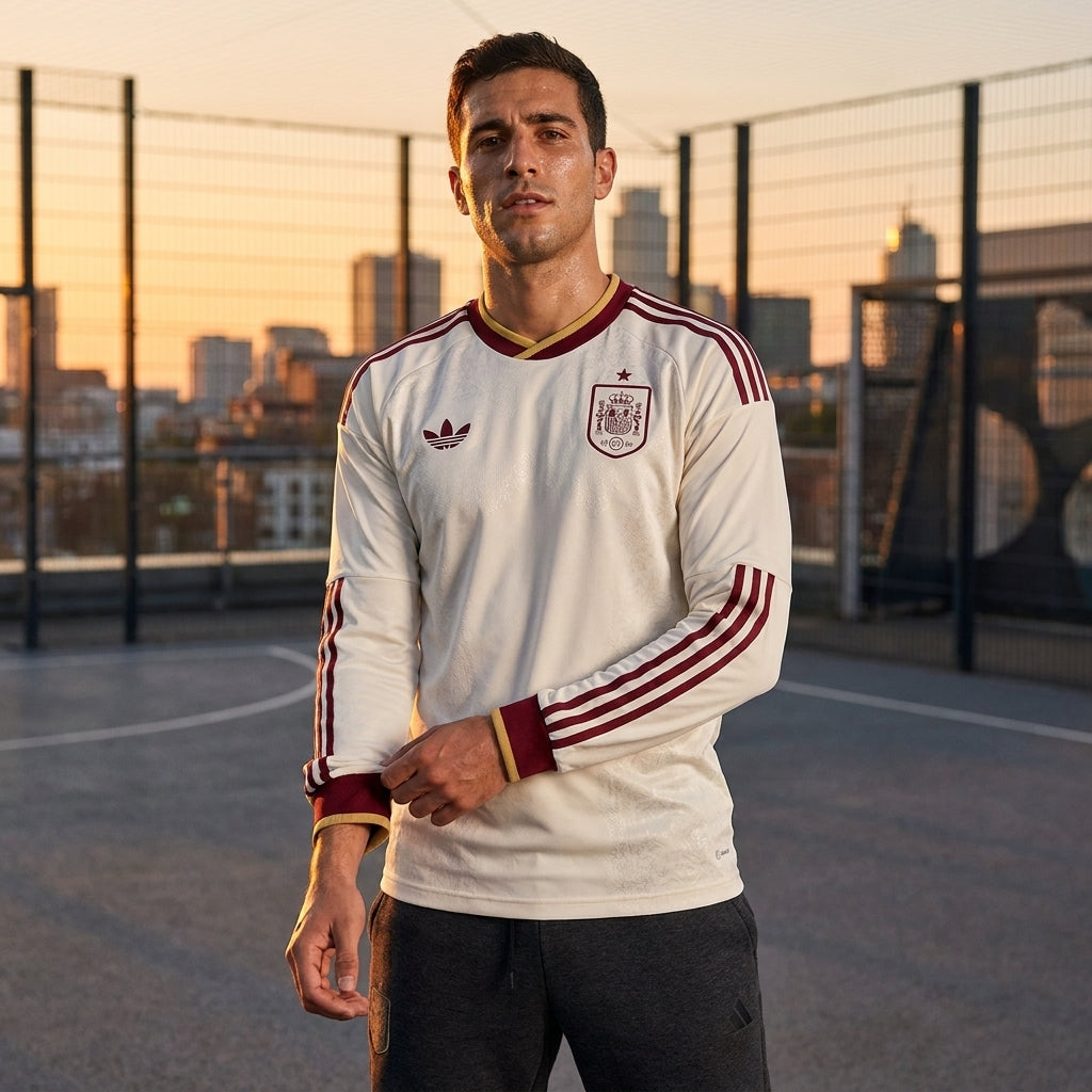 Spain Away Jersey 👕 Full Sleeve