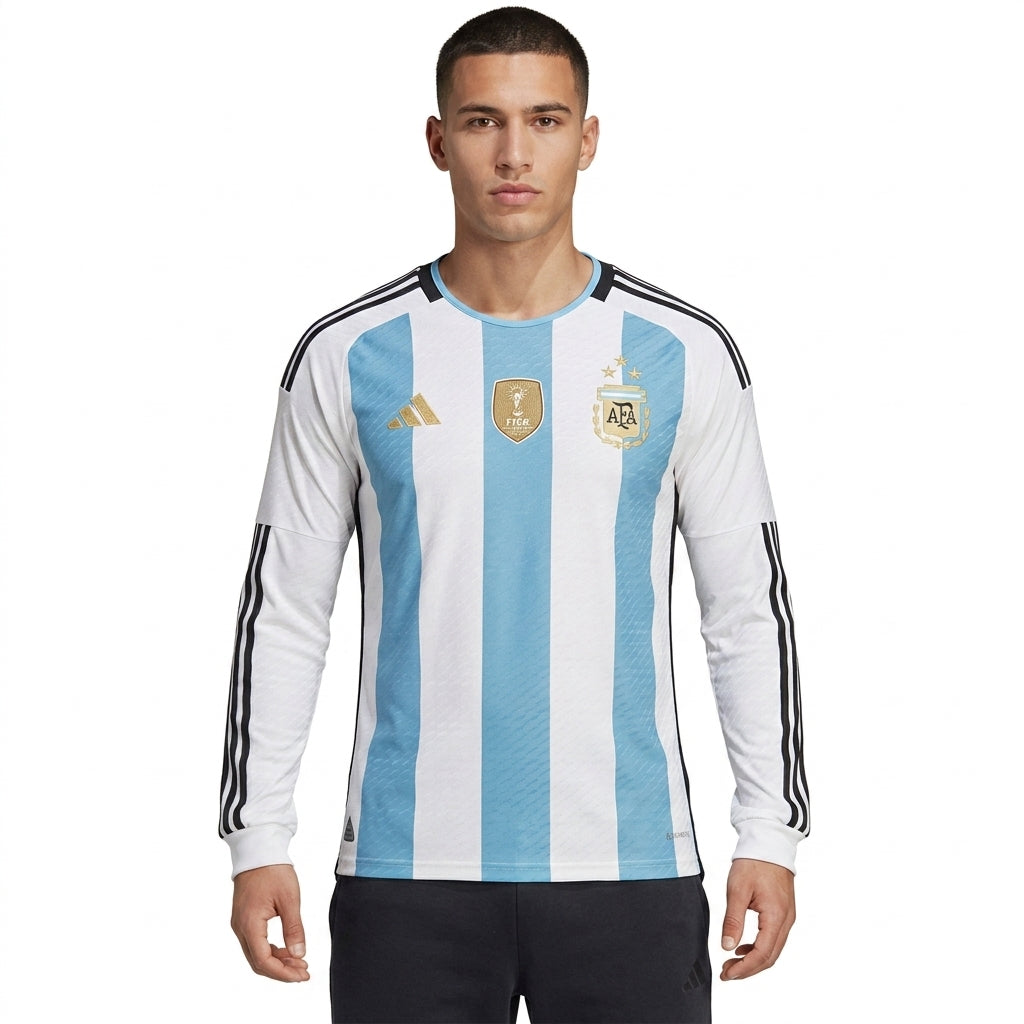 Argentina Home Jersey 👕 Full sleeve