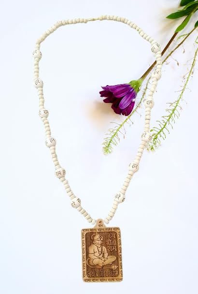 Natural Tulsi Hanuman Locket Mala