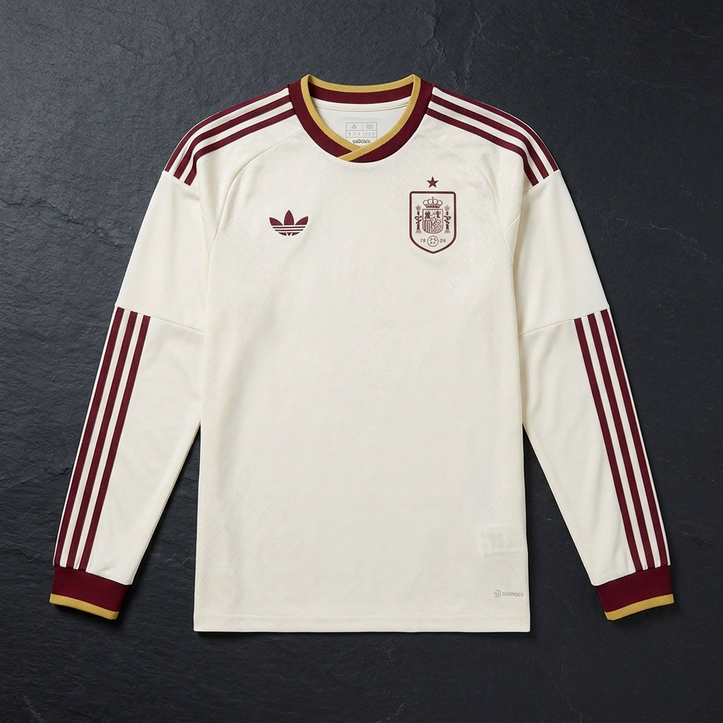 Spain Away Jersey 👕 Full Sleeve
