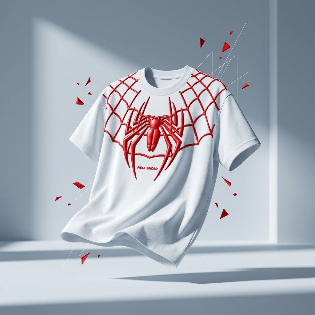 Spiderman Oversized TShirt - White