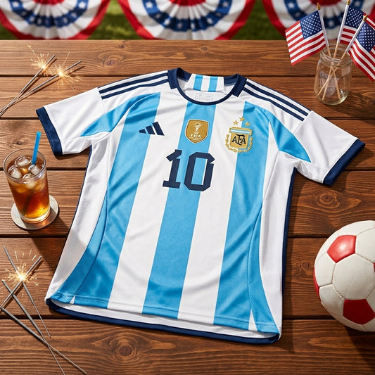 Argentina Home Jersey 👕Printed