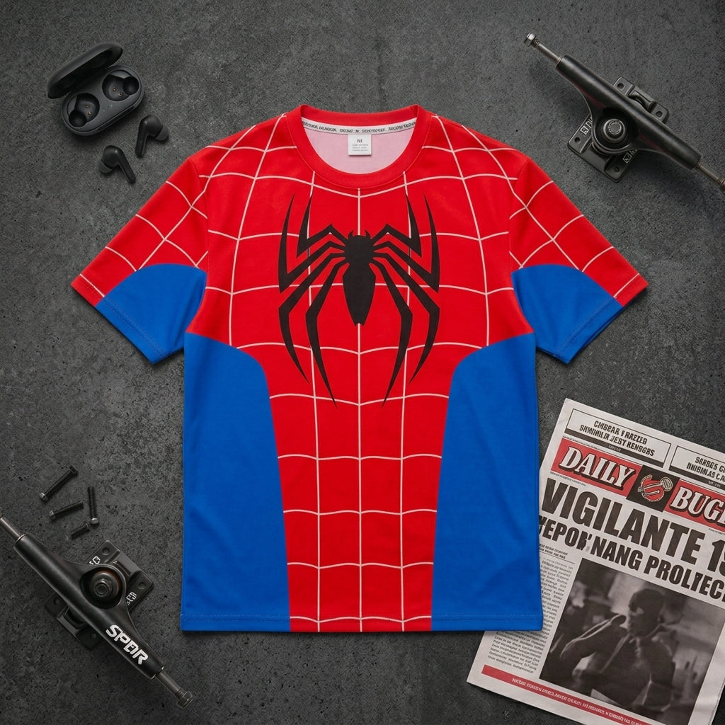 Spiderman themed Oversized TShirt