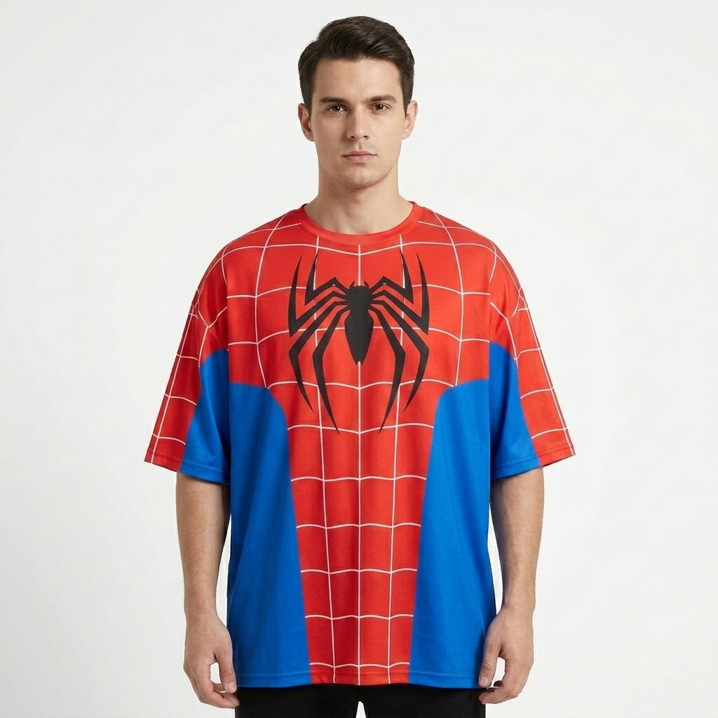 Spiderman themed Oversized TShirt