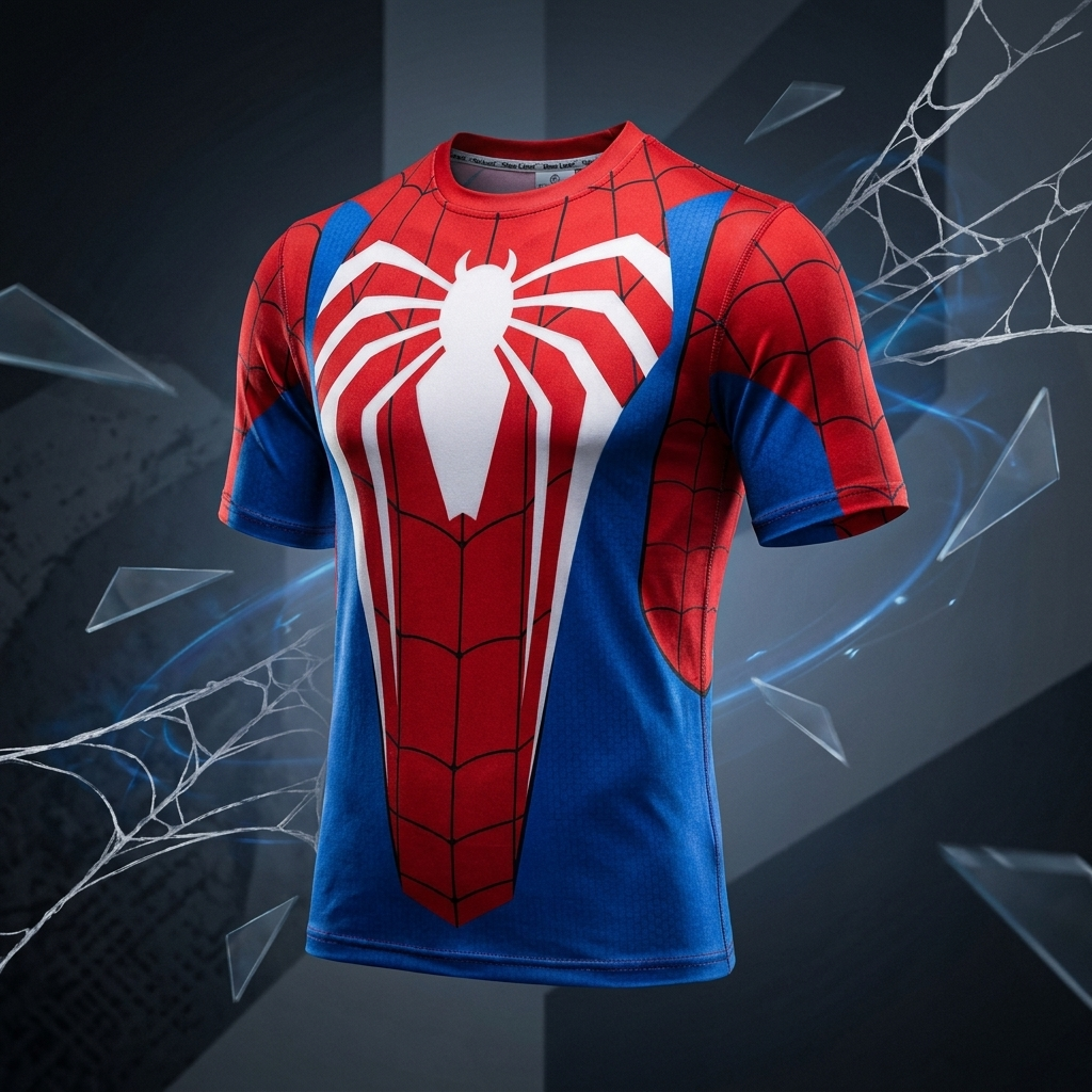 Spiderman themed Oversized TShirt 01