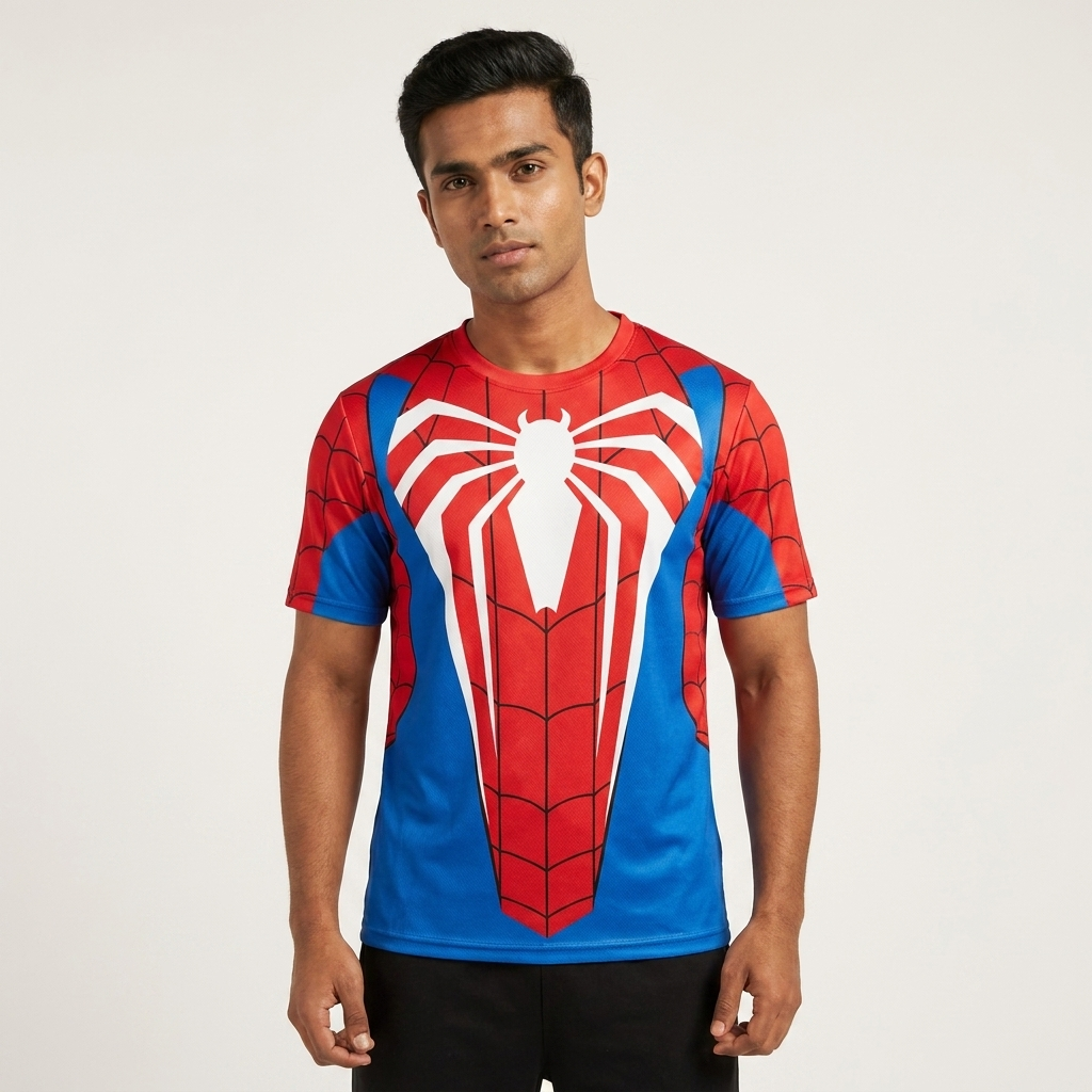 Spiderman themed Oversized TShirt 01